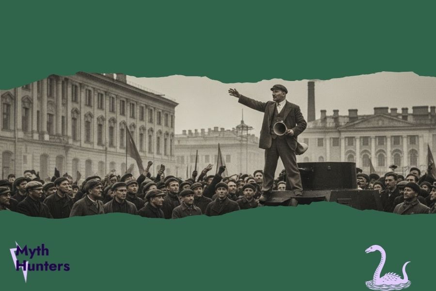 Октябрьская революция на деньги немцев